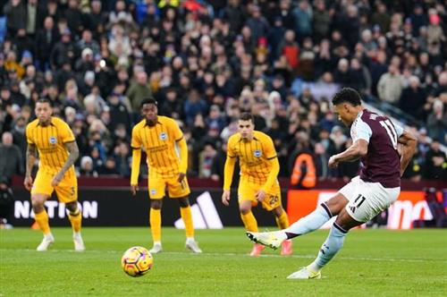 Aston Villa đấu với Brighton