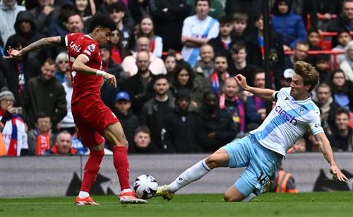 Liverpool đấu với Crystal Palace