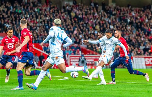 Lille đấu với Marseille