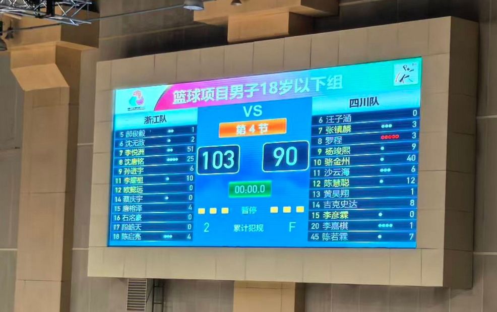 Dẫn dắt U18 Chiết Giang tiến vào bán kết Đại hội thể thao toàn quốc! Li Yuezhou ghi 51 điểm, 4 rebound và 6 kiến tạo