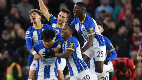 Brighton đấu với Bournemouth
