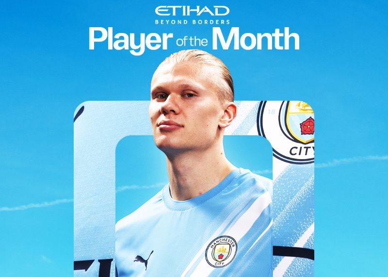 6 bàn sau 5 trận! Quan chức Manchester City: Haaland được bầu là cầu thủ xuất sắc nhất tháng 10 của đội